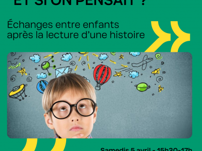 Atelier philo enfants - bibliothèque de Maurepas