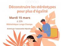 Bilan animation – 15 mars 2022 Café philo – Déconstruire les stéréotypes pour plus d’égalité