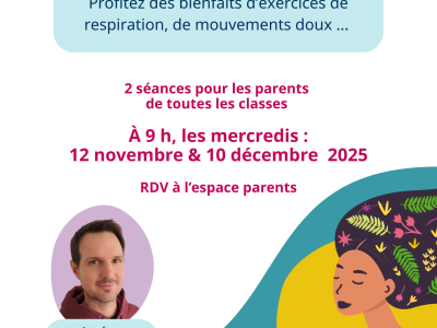Parents un temps pour soi - Gantelles (Tous parents)